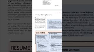 Guide to create Perfect Resume  Harvard Resume Tips  Personality Doctor [upl. by Dixon]