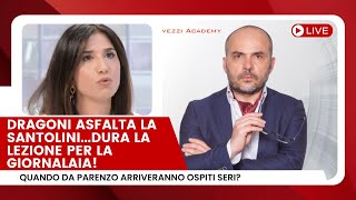 CHE FIGURACCIADRAGONI ASFALTA LA SANTOLINI MA LEI IRONIZZA SULLA CINAINSOMMA NON HA CAPITO NULLA [upl. by Akemot84]