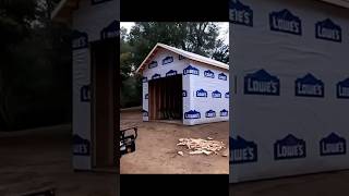 Building A 12x16 Shed Cost 2800 [upl. by Llemej]