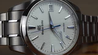 4K Grand Seiko Snowflake SBGA211 SBGA011 [upl. by Jabin]