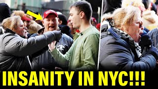 I Debated Trump Supporters in NYC It Got HEATED [upl. by Aarika]