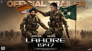 Lahore 1947  Official Trailer  Sunny Deol  Salman khan  Sanjay Dutt  Rajkumar Santoshi Updates [upl. by Ollie]