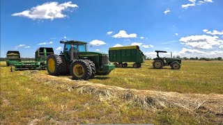 1st Day of Chopping Haylage [upl. by Iret]