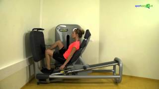 Oefening isometrische leg press oefening [upl. by Nayrda]