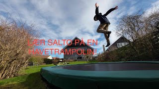 Hvordan lærer man salto på havetrampolinstudsmatta  vers 2 [upl. by Acinonrev673]