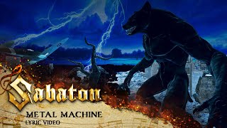 SABATON  Metal Machine Official Lyric Video [upl. by Eilrac616]