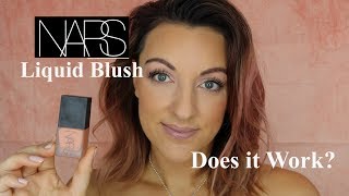 Nars Liquid blush reviewdemo [upl. by Creighton]