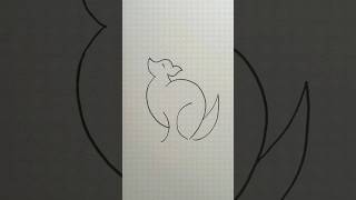 Simple Line Art For You 💯 art drawing shortsvideo ytshorts [upl. by Ahsiekan556]