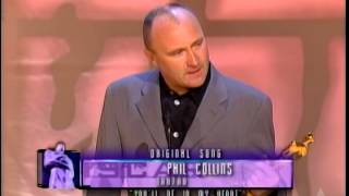 Phil Collins Wins Best Song 2000 Oscars [upl. by Maxfield484]