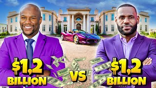 Floyd vs LeBron James  LIFESTYLE BATTLE [upl. by Eulalia]