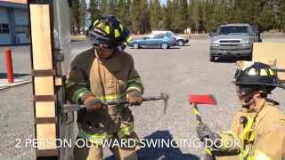 Forcible Entry Training Outward Swinging Door 2 [upl. by Becky782]