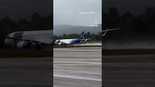 Tivat Montenegro Airlines Takeoff Embraer airplane srbija travel belgradeairport airport fly [upl. by Ahsot451]