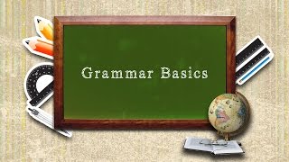 Grammar Basics ELecture [upl. by Marjana]