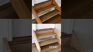 Hardwood stairs MAKEOVER [upl. by England]