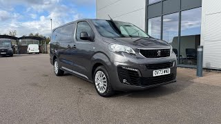 2023 OV73 WNB Peugeot Expert Premium Plus LWB 145PS L2H1 19749 Miles [upl. by Gniw998]