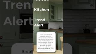 Kitchen Trend Alert [upl. by Carine]