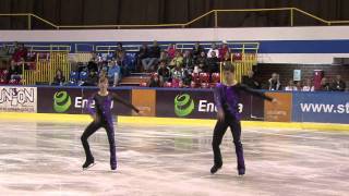 10 M JASKOLKA  P SNOPEK POL  ISU JGP Baltic Cup 2011 Junior Pairs Short Program [upl. by Esta]