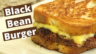 Perfect Texture amp Flavor Black Bean Burger  Rockin Robin Cooks [upl. by Ninette]