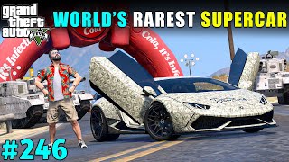 STEALING THE MOST EXPENSIVE RARE CAR  GTA V GAMEPLAY 246  GTA 5 [upl. by Sherwood]