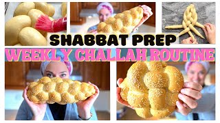 SHABBAT PREP  HOW I MAKE CHALLAH FOR SHABBAT EVERY WEEK AS A FULL TIME WORKING MOM  FRUM IT UP [upl. by Kauffmann623]