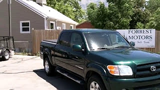 6210A  2004 Toyota Tundra Limited 4x4 Crew Cab TRD Green 79k [upl. by Alrak]