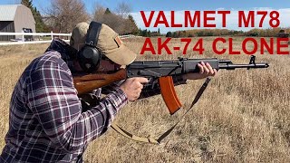 Valmet M78 to AK74 Clone [upl. by Nylknarf]