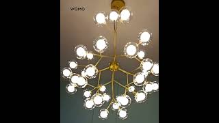 WOMO HeracleumFirefly ChandelierWM2113 homedecor interiordesign chandelier modernlighting [upl. by Ellesij894]