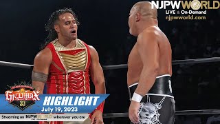 G1 CLIMAX 33 Day4 HIGHLIGHT｜NJPW 71923 [upl. by Drobman]