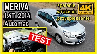 OPEL MERIVA 14T 120HP AUTOMAT 2014  test drive [upl. by Edgardo]