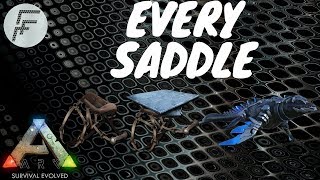 Spawn Every Saddle  ARK Survival Evolved [upl. by Formenti]