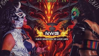 La Brava vs Candela  Completo  Lucha Por El Campeonato Diva Nwg [upl. by Eppillihp923]