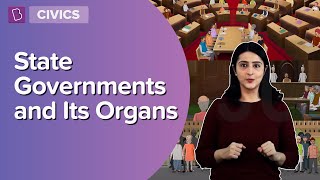 The State Governments And Its Organs  Class 8  Civics  Learn With BYJUS [upl. by Yentihw]