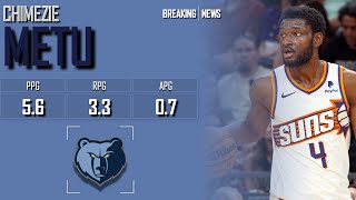 MEMPHIS GRIZZLIES Chimezie Metu ᴴᴰ [upl. by Robinia862]