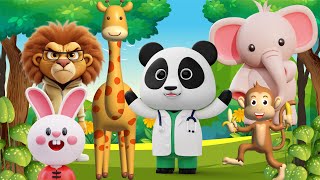 Doctor Panda Nursery Song 🐼👩‍⚕️Sing Along with Doctor Panda [upl. by Mack]