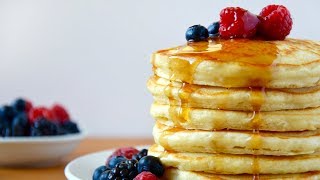 Fluffy Greek Yogurt Pancakes [upl. by Cly488]