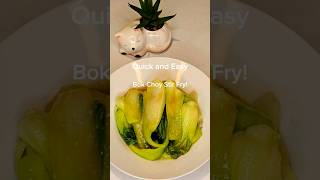 Bok Choy StirFry A Flavorful Side Dish 청경채볶음 [upl. by Yeldah]