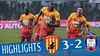 Benevento  Crotone 32  Highlights  Giornata 25  Serie A TIM 201718 [upl. by Mellitz]