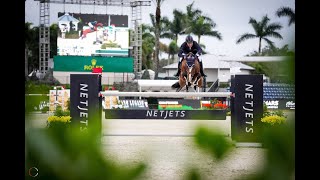 Fancy De Kergane amp Cian OConnor  WEF 1 CSI3 150m Jump Off Class  Third Place [upl. by Esina]