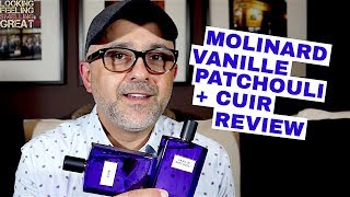 Molinard Vanille Patchouli  Cuir Review [upl. by Mazlack]