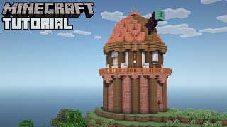 Minecraft  Observatory Tutorial How to Build [upl. by Dougall]