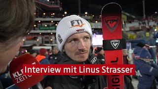 Nightrace RTL in Schladming Interview mit Linus Straßer [upl. by Baram]