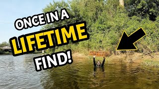 My Most RARE Discovery Yet REAL RIVER TREASURE Hunting in Michigan [upl. by Aihtniroc]