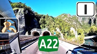 Italia A22  ✕ Bressanone  ✕ Trento [upl. by Dominik307]