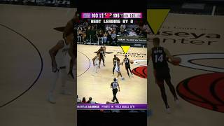 PART 1  Sabonis Clutch in Miami 🤯 Kings vs Heat Crazy Ending nba shorts [upl. by Nikaniki]