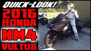 Quick Look 2016 Honda NM4 Vultus [upl. by Asilrahc]