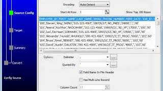 Batch import data from CSV files to DBF dBase FoxBase FoxPro [upl. by Ecirted]