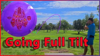 Full Tilt Review and Follow Flights  Discmania Simon Lizotte Creator Series Lux Vapor Full Tilt [upl. by Lonier]