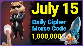 Hamster Kombat 15 July Daily Cipher Code Today [upl. by Gilroy]