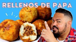 How to Make Rellenos de Papa Puerto Rican Style  Rellenos de Papa [upl. by Estelle]