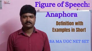 Anaphora Epanaphora Figure of Speech  English Literature  WBCHSE CLASS 11 ENGLISH ENGA [upl. by Rialb]